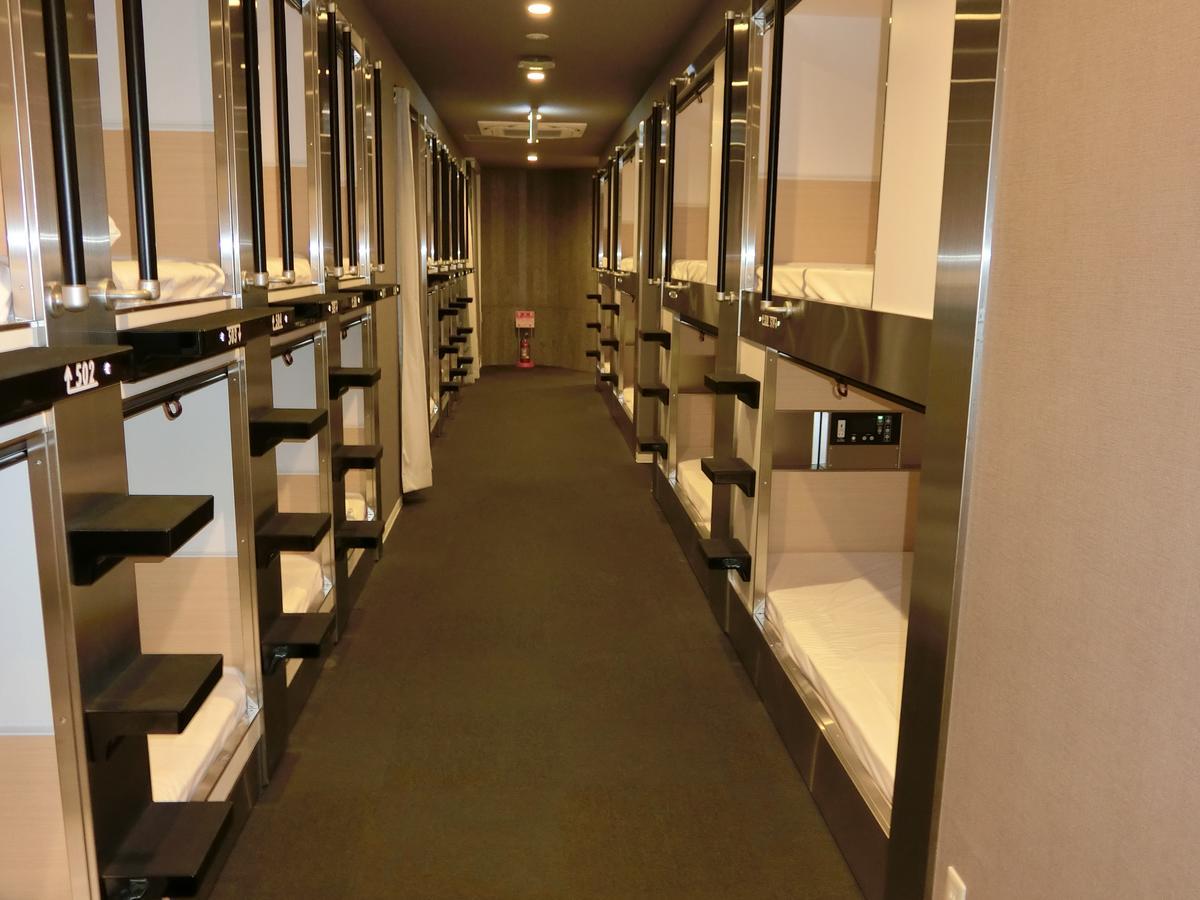 Capsule Hotel Valie Ebisucho Osaka Ngoại thất bức ảnh