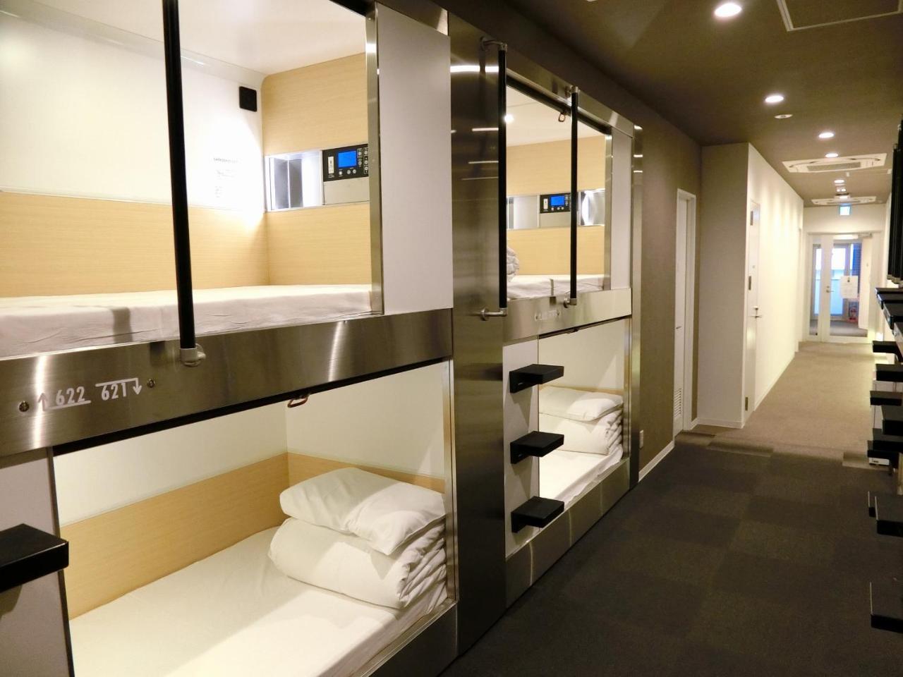 Capsule Hotel Valie Ebisucho Osaka Ngoại thất bức ảnh